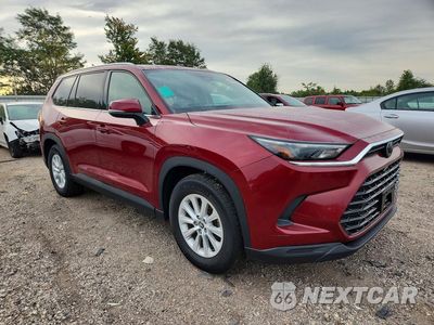 Czwarte zdjęcie samochodu z boku: 2024 TOYOTA GRAND HIGHLANDER XLE VIN:5TDAAAB56RS021543 - miniatura