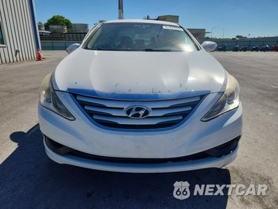 Piąte zdjęcie samochodu w środku: 2014 HYUNDAI SONATA GLS VIN:5NPEB4AC9EH907789 - miniatura