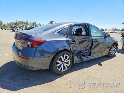 Trzecie zdjęcie samochodu z tyłu: 2026 HONDA CIVIC LX VIN:2HGFE2F27TH586245 - miniatura