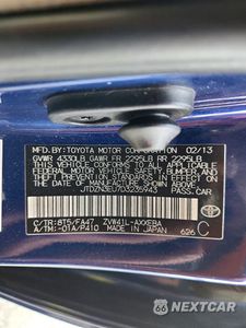 Zdjęcie 12 z 12 samochodu: 2013 TOYOTA PRIUS V THREE VIN:JTDZN3EU7D3235943 - miniatura