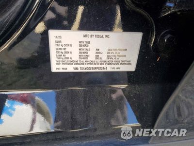 Zdjęcie 14 z 14 samochodu: 2023 TESLA MODEL Y VIN:7SAYGDEE6PF922944 - miniatura