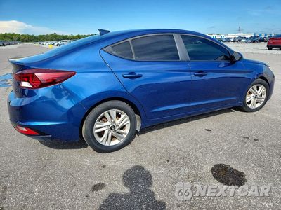 Trzecie zdjęcie samochodu z tyłu: 2019 HYUNDAI ELANTRA SEL VIN:5NPD84LF1KH481741 - miniatura