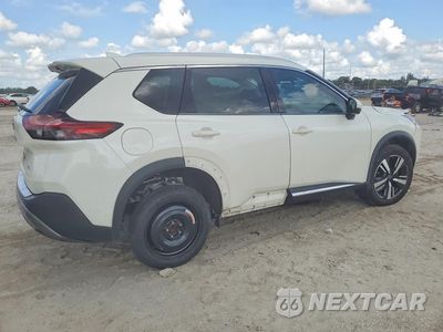 Trzecie zdjęcie samochodu z tyłu: 2022 NISSAN ROGUE SL VIN:5N1BT3CA8NC696078 - miniatura