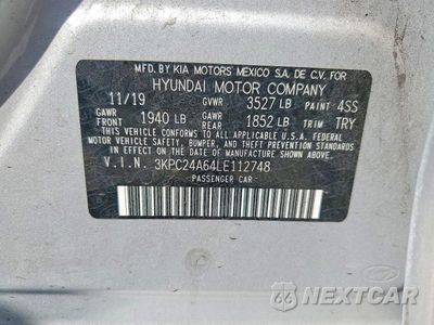 Zdjęcie 13 z 13 samochodu: 2020 HYUNDAI ACCENT SE VIN:3KPC24A64LE112748 - miniatura