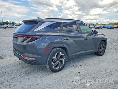 Trzecie zdjęcie samochodu z tyłu: 2022 HYUNDAI TUCSON SEL VIN:5NMJF3AE8NH070819 - miniatura