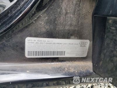Zdjęcie 12 z 12 samochodu: 2011 AUDI A4 PREMIUM PLUS VIN:WAUFFAFL9BN054206 - miniatura