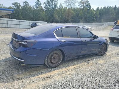 Trzecie zdjęcie samochodu z tyłu: 2017 HONDA ACCORD LX VIN:1HGCR2F3XHA057717 - miniatura
