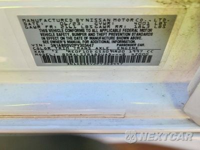 Zdjęcie 12 z 12 samochodu: 2023 NISSAN SENTRA SR VIN:3N1AB8DV2PY303447 - miniatura