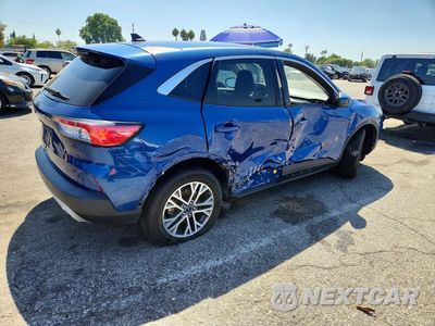 Trzecie zdjęcie samochodu z tyłu: 2022 FORD ESCAPE SEL VIN:1FMCU0H69NUA21905 - miniatura