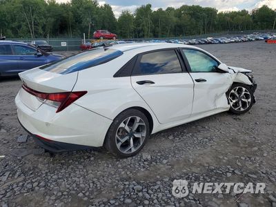 Trzecie zdjęcie samochodu z tyłu: 2023 HYUNDAI ELANTRA SEL VIN:5NPLM4AG1PH090776 - miniatura