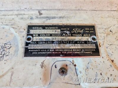 Zdjęcie 12 z 12 samochodu: 1961 FORD F100 VIN:F10JR110055 - miniatura