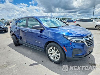 Czwarte zdjęcie samochodu z boku: 2022 CHEVROLET EQUINOX LS VIN:3GNAXHEV4NS204777 - miniatura