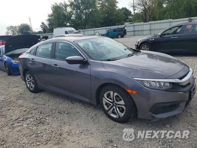 Czwarte zdjęcie samochodu z boku: 2017 HONDA CIVIC LX VIN:19XFC2F59HE071488 - miniatura