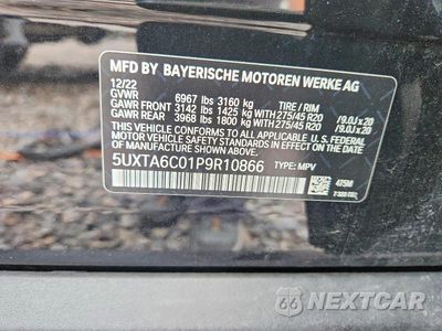 Zdjęcie 14 z 14 samochodu: 2023 BMW X5 XDRIVE45E VIN:5UXTA6C01P9R10866 - miniatura