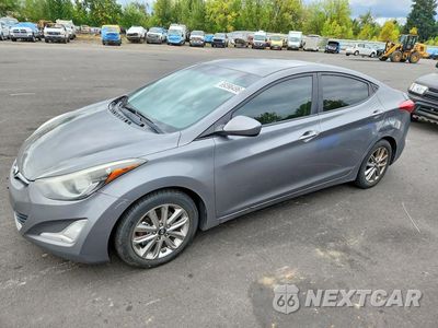 2014 HYUNDAI ELANTRA SE 5NPDH4AE2EH504796 - główne zdjęcie licytacji z USA - miniatura