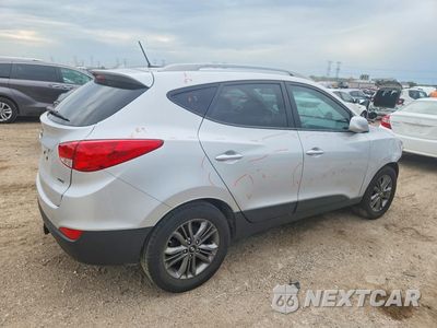 Trzecie zdjęcie samochodu z tyłu: 2014 HYUNDAI TUCSON SE VIN:KM8JUCAG1EU921810 - miniatura