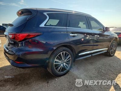 Trzecie zdjęcie samochodu z tyłu: 2017 INFINITI QX60 BASE VIN:5N1DL0MM2HC558749 - miniatura