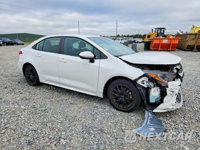 Czwarte zdjęcie samochodu z boku: 2022 TOYOTA COROLLA LE VIN:5YFEPMAE2NP386968 - miniatura
