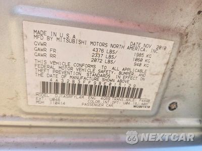 Zdjęcie 13 z 13 samochodu: 2011 MITSUBISHI GALANT ES VIN:4A32B3FF9BE015129 - miniatura