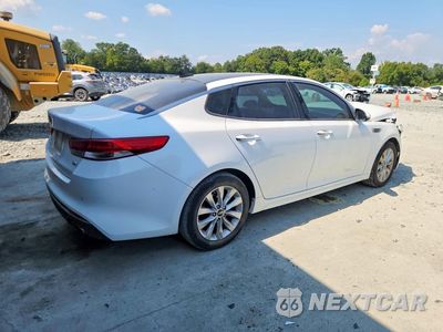 Trzecie zdjęcie samochodu z tyłu: 2017 KIA OPTIMA EX VIN:5XXGU4L34HG124895 - miniatura