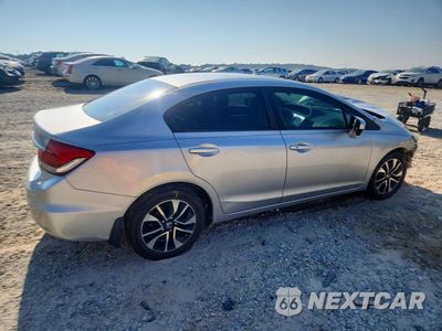 Trzecie zdjęcie samochodu z tyłu: 2014 HONDA CIVIC EX VIN:19XFB2F85EE084800 - miniatura