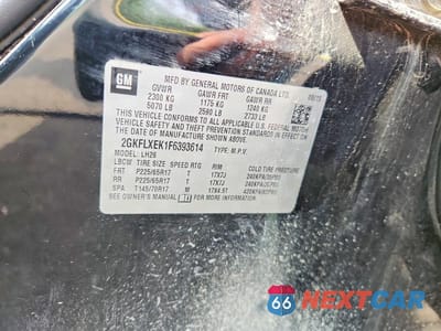 Zdjęcie 13 z 13 samochodu: 2015 GMC TERRAIN SLT VIN:2GKFLXEK1F6393614 - miniatura