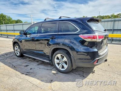 Drugie zdjęcie samochodu z przodu: 2016 TOYOTA HIGHLANDER LIMITED PLATINUM VIN:5TDYKRFH1GS183057 - miniatura