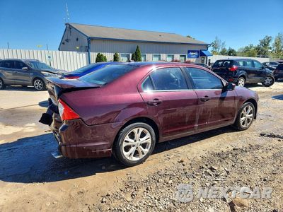 Trzecie zdjęcie samochodu z tyłu: 2012 FORD FUSION SE VIN:3FAHP0HA6CR374621 - miniatura
