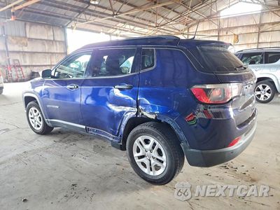 Drugie zdjęcie samochodu z przodu: 2018 JEEP COMPASS SPORT VIN:3C4NJCAB7JT133606 - miniatura
