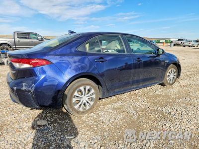 Trzecie zdjęcie samochodu z tyłu: 2020 TOYOTA COROLLA LE VIN:JTDEBRBE8LJ024235 - miniatura