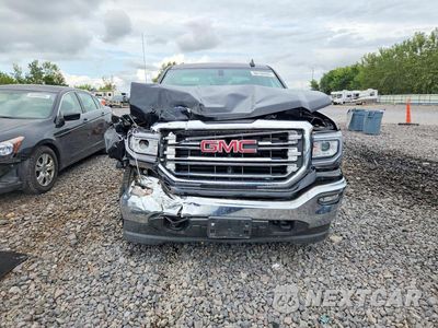 Piąte zdjęcie samochodu w środku: 2018 GMC SIERRA K1500 SLT VIN:3GTU2NEC6JG371995 - miniatura
