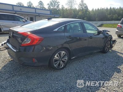 Trzecie zdjęcie samochodu z tyłu: 2017 HONDA CIVIC EX VIN:2HGFC1F3XHH645966 - miniatura