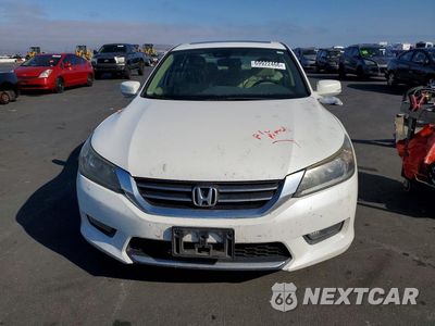 Piąte zdjęcie samochodu w środku: 2014 HONDA ACCORD EXL VIN:1HGCR2F8XEA196236 - miniatura