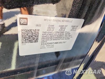 Zdjęcie 13 z 13 samochodu: 2022 CHEVROLET MALIBU LT VIN:1G1ZD5ST4NF201767 - miniatura