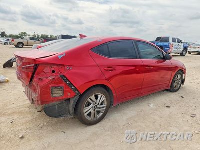 Trzecie zdjęcie samochodu z tyłu: 2020 HYUNDAI ELANTRA SEL VIN:5NPD84LF5LH557978 - miniatura