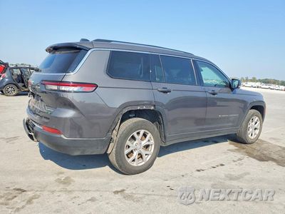 Trzecie zdjęcie samochodu z tyłu: 2022 JEEP GRAND CHEROKEE L LIMITED VIN:1C4RJKBG1N8619029 - miniatura