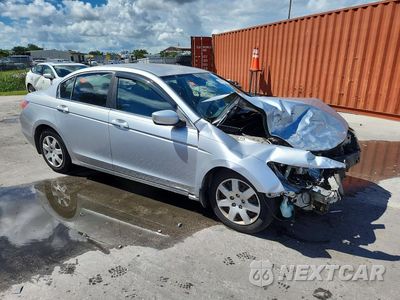 Czwarte zdjęcie samochodu z boku: 2010 HONDA ACCORD LX VIN:1HGCP2F35AA095416 - miniatura