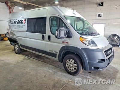 Czwarte zdjęcie samochodu z boku: 2022 RAM PROMASTER 2500 2500 HIGH VIN:3C6LRVDG6NE130118 - miniatura