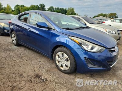 Czwarte zdjęcie samochodu z boku: 2016 HYUNDAI ELANTRA SE VIN:5NPDH4AE9GH761392 - miniatura