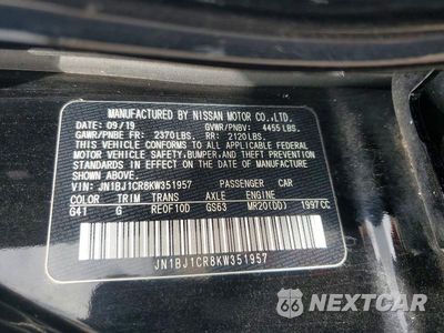 Zdjęcie 13 z 13 samochodu: 2019 NISSAN ROGUE SPORT SV VIN:JN1BJ1CR8KW351957 - miniatura