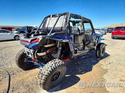 Czwarte zdjęcie samochodu z boku: 2021 POLARIS RZR XP 4 1000 UTILITY VEHICLE VIN:3NSN4K995MH646376 - miniatura
