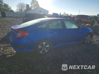 Trzecie zdjęcie samochodu z tyłu: 2020 HONDA CIVIC LX VIN:19XFC2F64LE027934 - miniatura