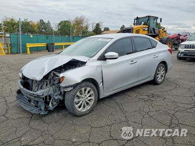 2019 NISSAN SENTRA SV 3N1AB7AP2KY327935 - główne zdjęcie licytacji z USA - miniatura