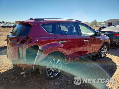 Trzecie zdjęcie samochodu z tyłu: 2018 TOYOTA RAV4 HV LIMITED VIN:JTMDJREV6JD224312 - miniatura