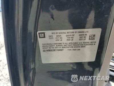 Zdjęcie 12 z 12 samochodu: 2012 CHEVROLET IMPALA LT VIN:2G1WB5E33C1194027 - miniatura