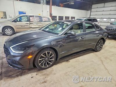 2021 HYUNDAI SONATA LIMITED 5NPEH4J21MH081976 - główne zdjęcie licytacji z USA - miniatura