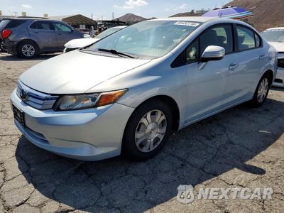 2012 HONDA CIVIC HYBRID JHMFB4F20CS005923 - główne zdjęcie licytacji z USA - miniatura