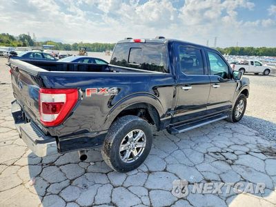 Trzecie zdjęcie samochodu z tyłu: 2021 FORD F150 SUPERCREW VIN:1FTFW1E88MKE51992 - miniatura