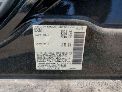 Zdjęcie 12 z 12 samochodu: 2023 NISSAN ALTIMA SV VIN:1N4BL4DV4PN316145 - miniatura