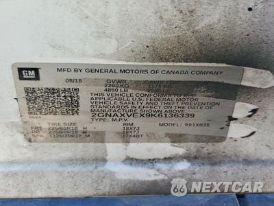 Zdjęcie 13 z 13 samochodu: 2019 CHEVROLET EQUINOX LT AWD LT VIN:2GNAXVEX9K6136339 - miniatura